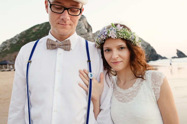 beac wedding ceremony in portugal